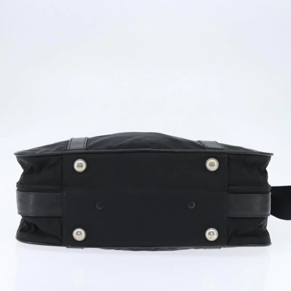 PRADA Business Bag Nylon Black Silver Auth bs30135 - Picture 7 of 16